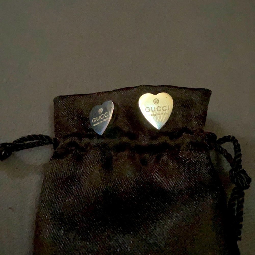 Trademark Gucci Silver Earrings